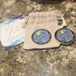 Florida Keys & Key West Souvenir Coin “Come as You Are” - Conch Republic